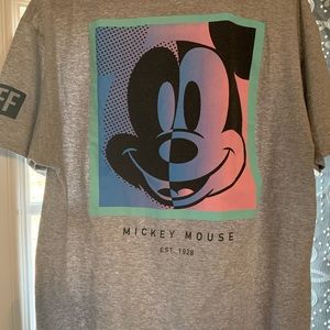 Disney x NEFF collaboration- Mens size Large, Neon Mickey Mouse tee.